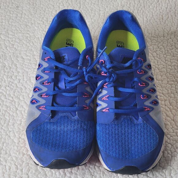 Nike Women's Zoom Vomero Size 12 (642196-400) Blue Running Shoes Lace Up UK 9.5 - Picture 4 of 9
